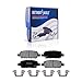 Detroit Axle - Rear Brake Kit for Nissan Altima Maxima Sentra Juke Replacement Disc Brake Rotors Ceramic Brakes Pads : 11.46