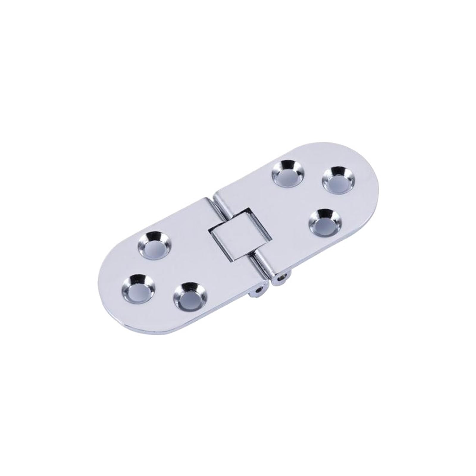 Cerniere pieghevoli montate in lega di zinco da 2 pezzi Cerniera for porta dell'armadio da tavolo pieghevole autoportante Hardware for mobili(Gold)