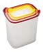 Joseph Joseph 81020 Nest Storage Tall Plastic Food Storage Containers Set with Lids Airtight Microwave Safe, 6-Piece