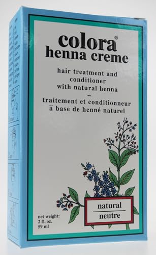 Colora Henna Henna Natural Cream 2 oz miniatura 1