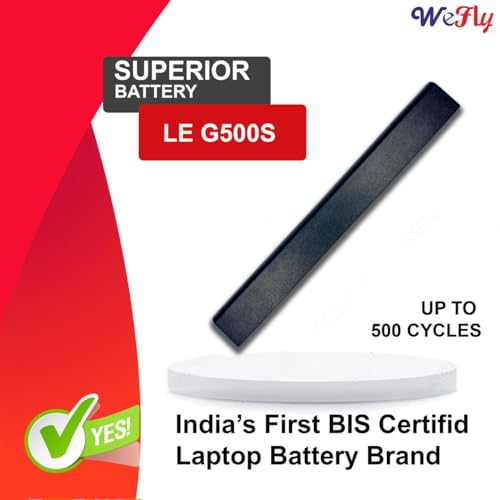 Image of WeFly BIS Certified Compatible Battery for Lenovo G50 Z50 Z40-70 Z50-70 Z40-75 G50-70 G50-70M G50-80 G50-30 G50-45 G400S G405S G410S G500S G510S S410P S510P Z710 (G500S)