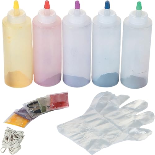 Fun Express TulipOne-Step 5-Color Rainbow Tie-Dye Kit- Basic Supplies - 1 Piece