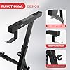 What Is the Best Digital Stage Piano? 46 Pyle Heavy Duty Folding Keyboard Stand - Sturdy Reinforced Z Design w/ Adjustable Width & Height, Foam Padded Arms, Digital Piano Stand, Fits 54-88 Key Electric Pianos & Used for Travel & Storage #5