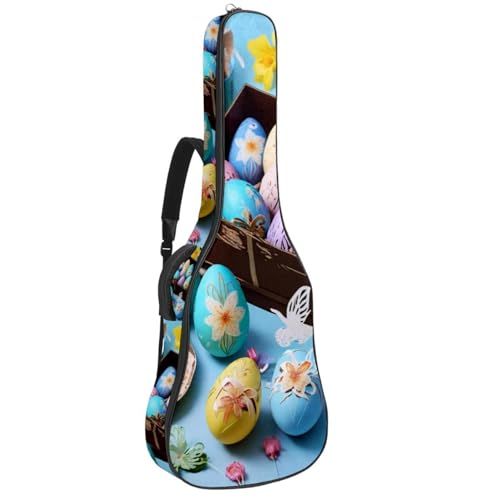 Sac pour guitare acoustique étanche 42.9x16.9x4.7 in plusieurs poches