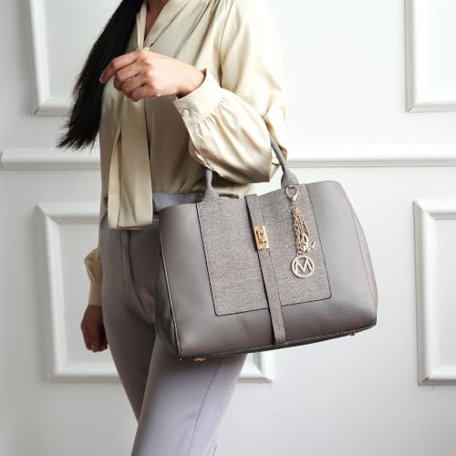 Image of J'OMOR by Mia Satchel Bag & Wristlet Wallet for Women's Crossbody Bag Tote Handbag Top-Handle Purse