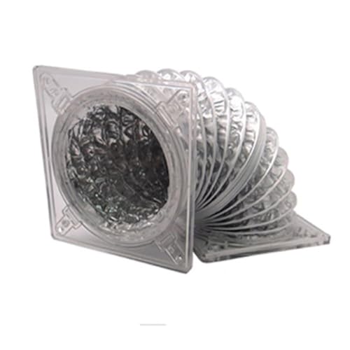 Akust 80mm / 90mm Air Ducting Thermalhood Case Fan Adapter (80mm / 90mm, Transparent, 9.5cm Length, Desktop Compatible)