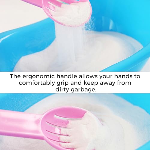 Image of 10pcs Hamster Scooter Plastic Garbage Shovel Sieve Hamster Sand Shovel pet Cleaning Tool Small pet Urine Sand Shovel Cleaning Shovel Supplies pet Bath Spoon(mixcolor)