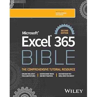 Microsoft Excel 365 Bible