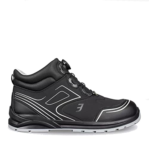 SAFETY JOGGER S3 Sicherheitsschuhe mit Drehverschluss - Bequemer Arbeitsschuhe mit Stahlkappe für Herren und Damen - Cador S3 MID TLS - rutschfeste, Stoßdämpfende und wasserdichte Sneaker EU 45 Cover