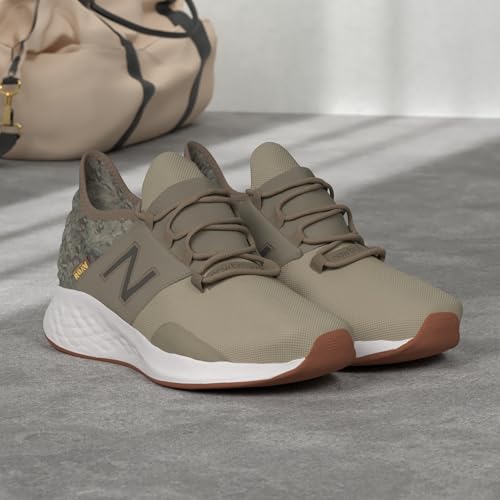 New Balance New Balance Men's Fresh Foam Roav V1 Running Shoe, Olive/Green, 7