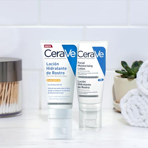 CeraVe, Loción Hidratante de Rostro SPF 50, Para Piel Normal a Seca, Hidratación y Alta Protección Contra los Rayos UVB/UVA, Enriquecida con Ceramidas, 52ml - imagen 7