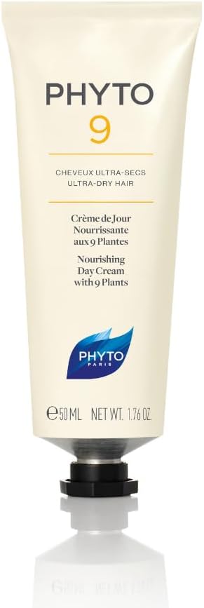9 Nourishing Day Cream 50 ml - with 9 plant extracts and macadamia oil for frizz and split ends, Sulfate-free, Paraben-free, Silicone-free, Gluten-free