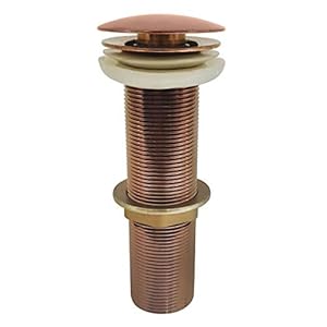 Aquieen Pop Up Full Thread Waste Coupling 32 MM (7", Rose Gold)