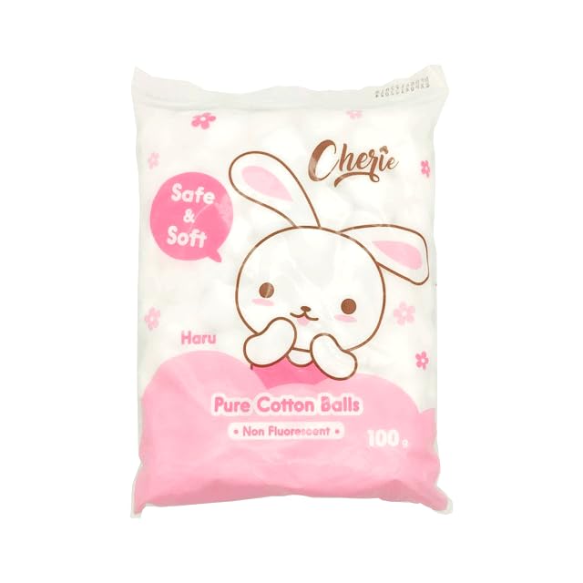 Cherie Pure Cotton Balls For Face Cleaning Soft and Safe on Skin (Pack Of 1- 100 Pieces)-picture-17