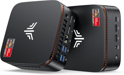 Image of KAMRUI Mini PC, AMD Ryzen 7 7735HS 16GB LPDDR5 RAM 512GB SSD Mini Computers(8C /16T, Max 4.75GHz), Triple Display, 2.5Gbps LAN, WiFi 6, BT5.2 Micro Desktop Computer