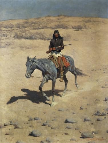 Lienzo Esploratore Frederic Remington 60x90cm para renovar la decoración de tus paredes