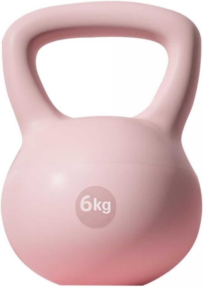 DAYONG Soft Kettlebell, Strength Training Kettlebell Weights, 4KG/5KG/6KG/8KG/10KG PVC Fitness Kettle Bell for Squat Weightlifting Core Training Full Body Workout.
