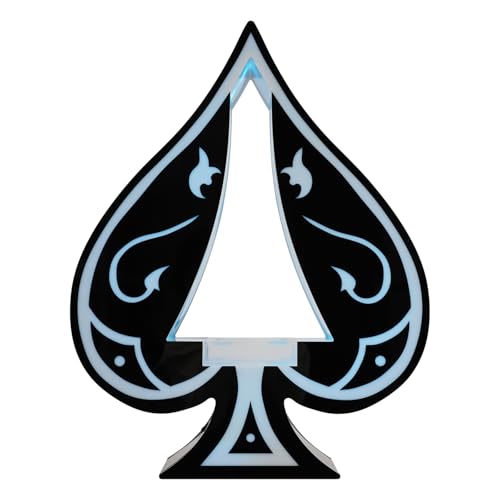 GALAXYWAY 7 Colors Adjustable Ace of Spades Bottle Display Stand LED Champagne Bottle Presenter Ace of Spade Bottle Holder VIP Glowing Wine Bottle Display for Bar Nightclub Party