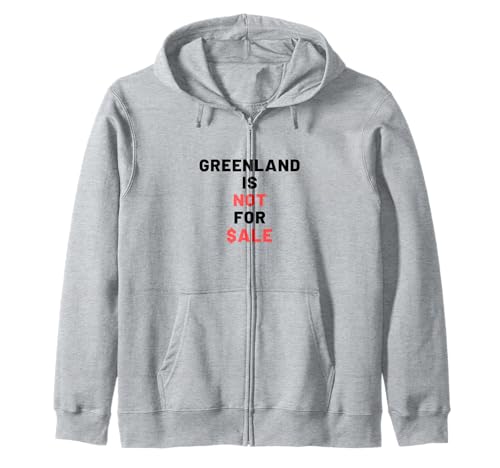 greenland is not for sale groenlandia non è in vendita Felpa con Cappuccio