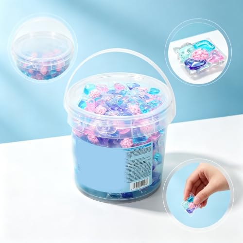 70 Tablets Cloth Detergent Pod 5In1 Colour Laundry Scented Bead Deep Xtra Stain Removal Cleaning Fabric Softener Long Lasting Freshness Liquid Washingcapsule for All Travel for home use - Image 3