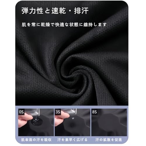 Ghankga メンズスポーツウェア 2点セット グレー 2XL