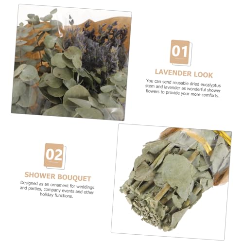 Hojas secas de eucalipto y ramas de lavanda Hemobllo miniatura 6