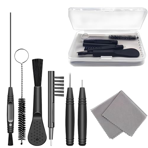 ZFRITP - Lot de 8 Accessoires De Nettoyage Pour Appareils Auditifs,Kits De Nettoyage Pour Appareils Auditifs,Outils De Nettoyage Pour Prothèses Auditives,Outils De Nettoyage Pour Appareils Auditifs.