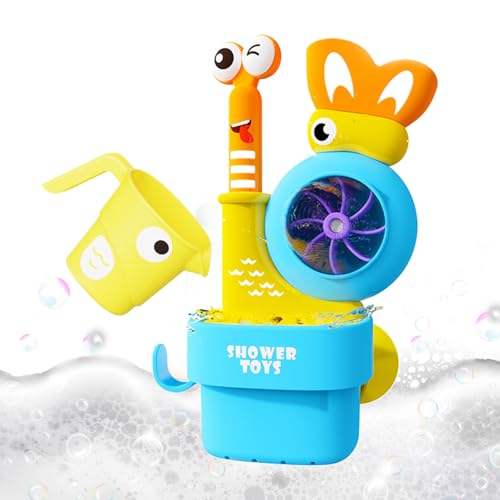 de Bain – Set de caracol interactivo con vaso de regadera | agua para bañera, para casa, viajes, cuarto de baño, regalos – niño de 1 a 3 años