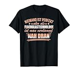 Lustige Flachglastechnologe Beruf Glasverarbeitung T-Shirt