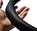 Quick Install Sporty Perforated Nappa Leather Steering Wheel Cover with Red Circular Stripe Trim Universal fit Any 14½ to 15 inches Car Pickup SUV 14.5 to 15 inches SW