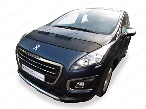AB3-00355 Hood Bra Compatible with Peugeot 3008 2009-2016 Front End Nose Mask Bonnet Bra STONEGUARD Protector Tuning