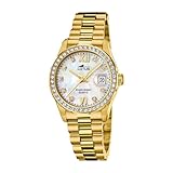 Reloj Lotus para Mujer 18979/1 Freedom Caja de Acero Inoxidable 316l Dorado Correa de Acero Inoxidable 316l Dorado