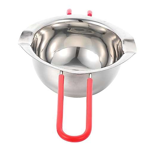ULTECHNOVO 1pc Melting Pot Handle for Chocolate Cheese and Butter Double Boiler Design for Stovetop Use for Baking and Candy Making