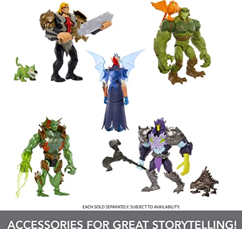 Masters of the Universe He-Man Action Figures with Accessories, MOTU Toy Gifts and Collectibles, HLF52, Multicolor, 5.5 inches - Image 4