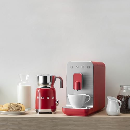 Smeg-BCC01RDMUS-Fully-Automatic-Espresso-Machine-Red-3-preset-buttons-for-Espresso-Cappuccino-and-Coffee-Adjustable-Grinder-for-Whole-Beans Smeg BCC01RDMUS Fully Automatic Espresso Machine Red 3 preset buttons for Espresso Cappuccino and Coffee Adjustable Grinder for Whole Beans