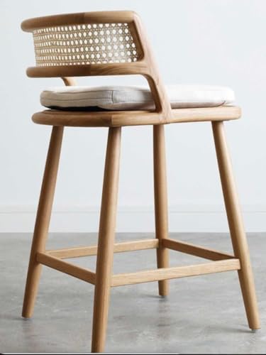 Image of 24 inch Width Premium Natural Rattan Cane Webbing Roll - Pre-Woven Bamboo Mesh Sheet for Chair, Cabinet, Basket & DIY Caning Projects - Imported Solid Wood Cane Mat (24x24 Inches)
