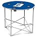 Duke Blue Devils Collapsible Round Table with 4 Cup Holders and Carry Bag