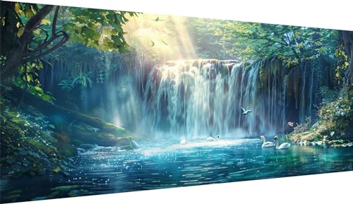 5D Automne Diamond Painting kit Complet 100x220cm Broderie Diamant Luxe