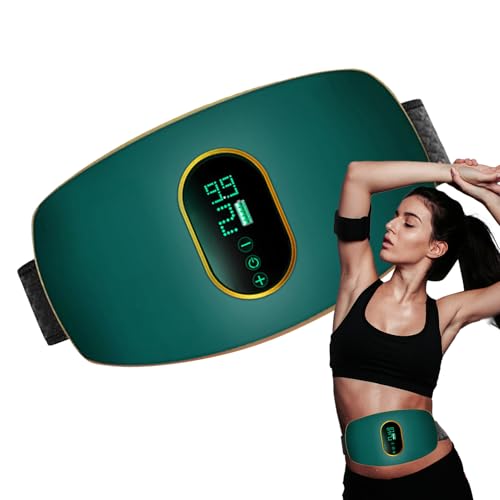 Cinturón De Masaje Abdominal,Cinturón Eléctrico | Envoltura Portátil Para Relajar Los Músculos Abdominales | Entrenador Abdominal Inalámbrico Para Estudiar, Hacer Ejercicio, Trabajar Y Después Del Eje