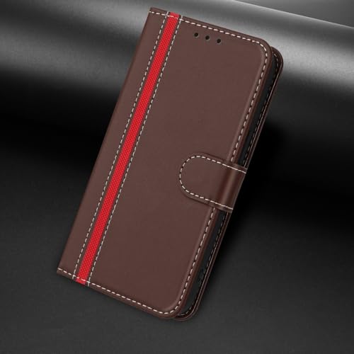 Étui OnePlus Nord CE3 5G marron en cuir à rabat