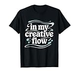 水彩アートセラピー クリエイティブマインドフルネス ストレス解消 Tシャツ