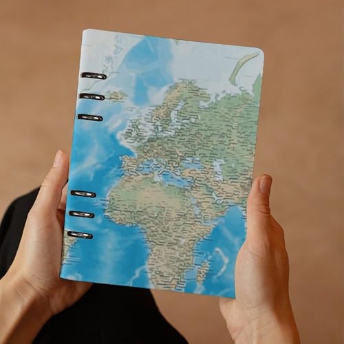 Cuaderno A5 con 6 anillas intercambiables para organizar apuntes sin desorden 7