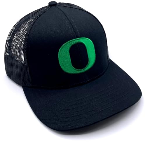 Gorra Trucker Baseball Negra y Verde Ajustable miniatura 1