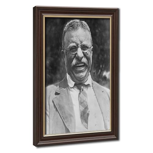 Poster Theodore Roosevelt sur toile, cadeau idéal décoration murale