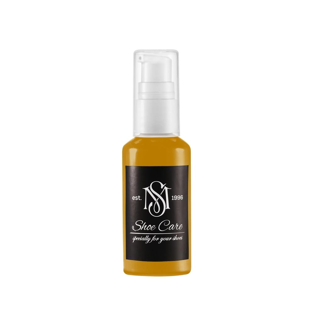 Baume pour Cuir MAVI STEP Ocre Doré Foncé 50 ml | Soin et Cirage Chaussures