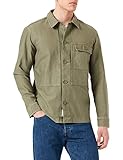 Overshirt Esprit 012EE2F311 Camisa, 350/verde Caqui, L para Hombre