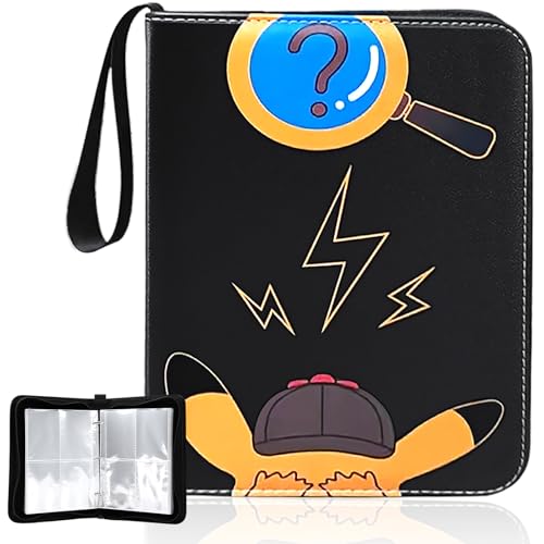 Classeur Carte, Album Carte - Lot de 50 pages 440 pochettes en polyuréthane imperméable - Classeur de cartes à collectionner portable avec pochettes pour cartes - Cadeau pour les enfants