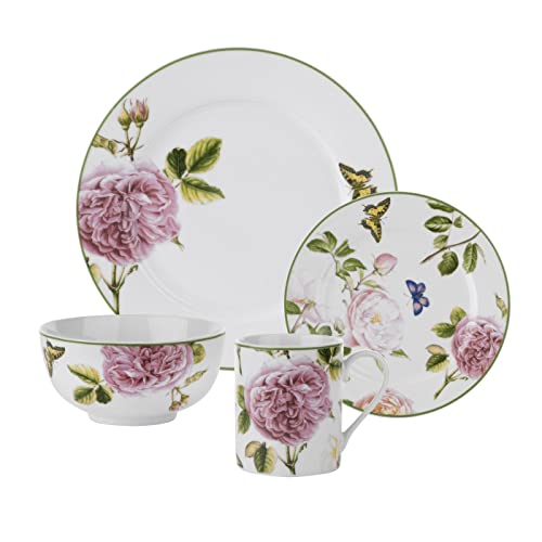 Spode Home Roses 16 Piece Dinnerware Set #TOP1