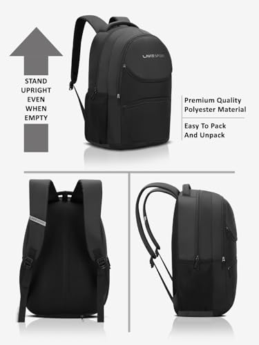 Image of Lavie Sport 29L Atlas | 19 Inch | Fits Upto 15 Inch Laptop Backpack | Laptop Compatiable | Raincover | College Bag | For Men & Women