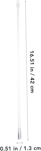 Miniatura 8 de Housoutil Varita inclinable para ventana, repuesto de 4 piezas, 17 pulgadas, kit de mango de plástico